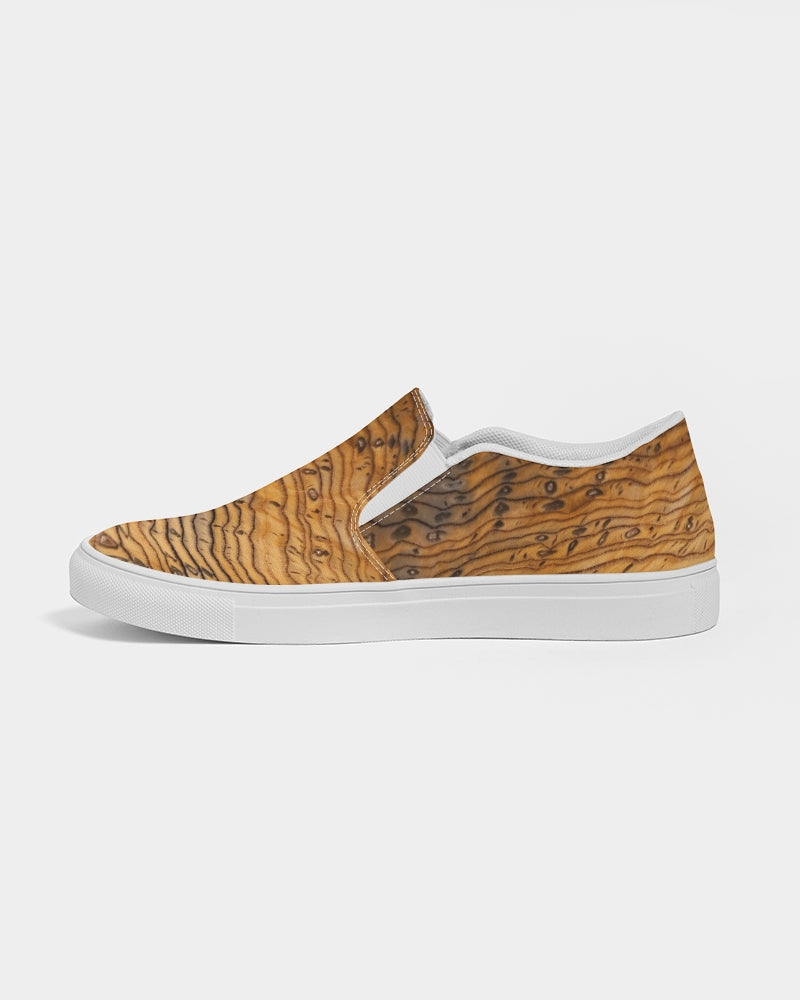 Hell's Canyon Sequoia Petrified Wood Men's Slip-On Canvas Shoe