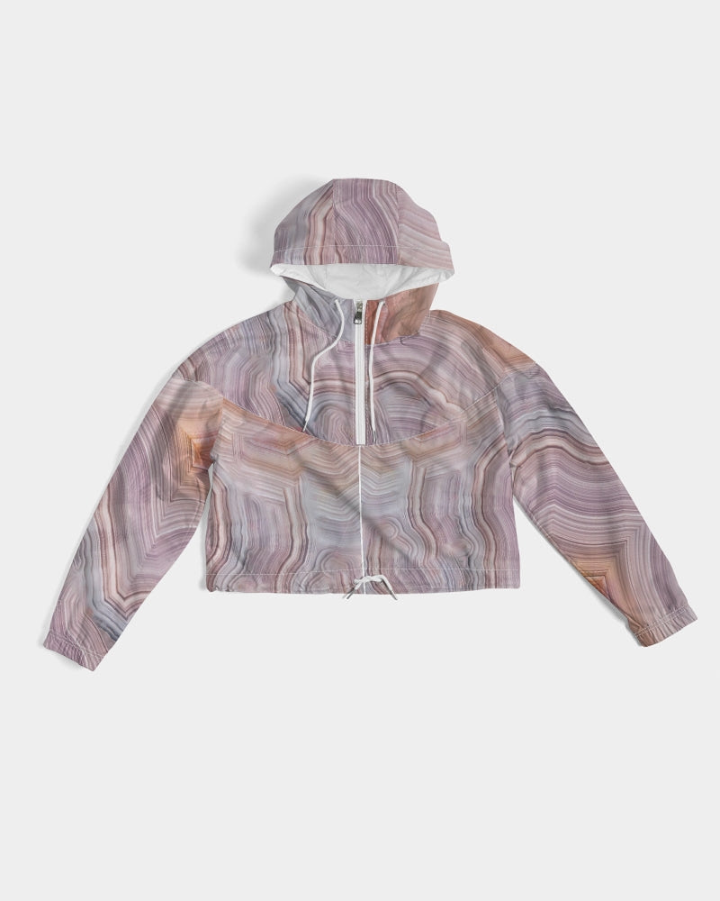 Laguna Agate Creativity Women's Cropped Windbreaker