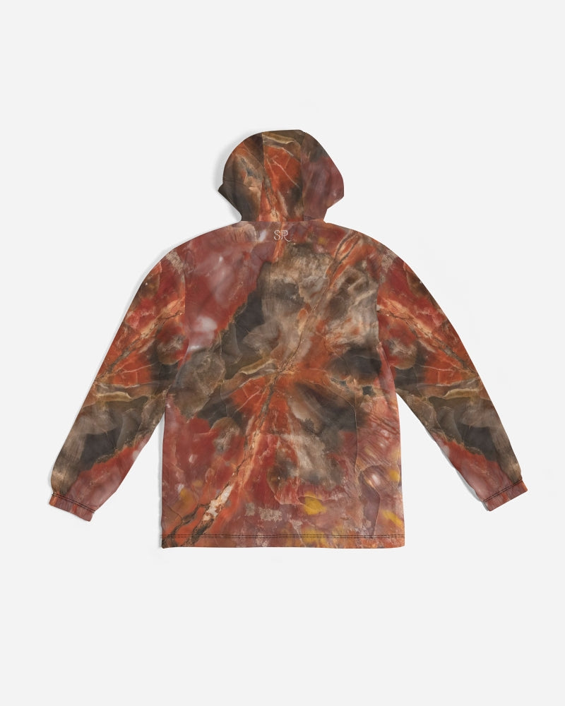 Petrified Wood Men's All-Over Print Windbreaker