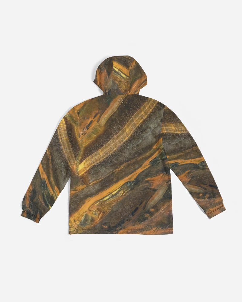 Marra Mamba Tiger's Eye Spiritual Stability Men's All-Over Print Windbreaker