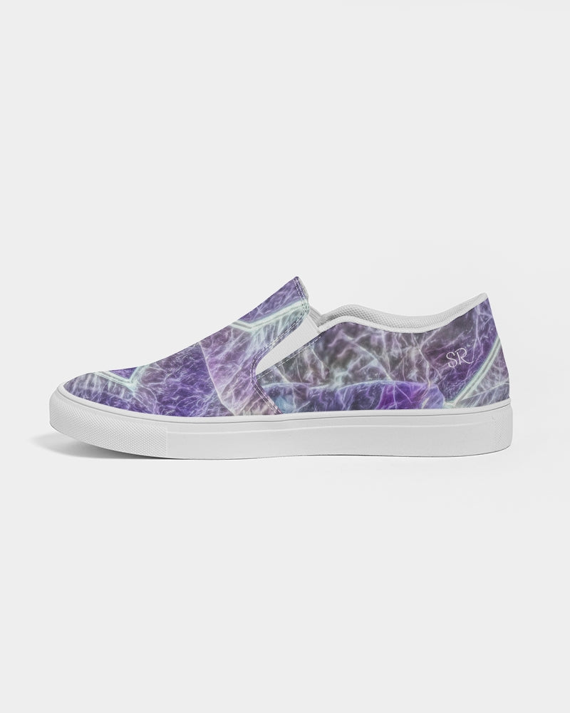 Purple Amethyst Women's Slip-On Canvas Shoe