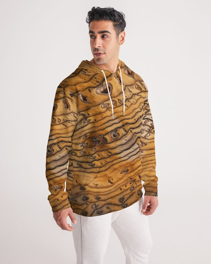 Hell's Canyon Sequoia Petrified Wood Men's Hoodie