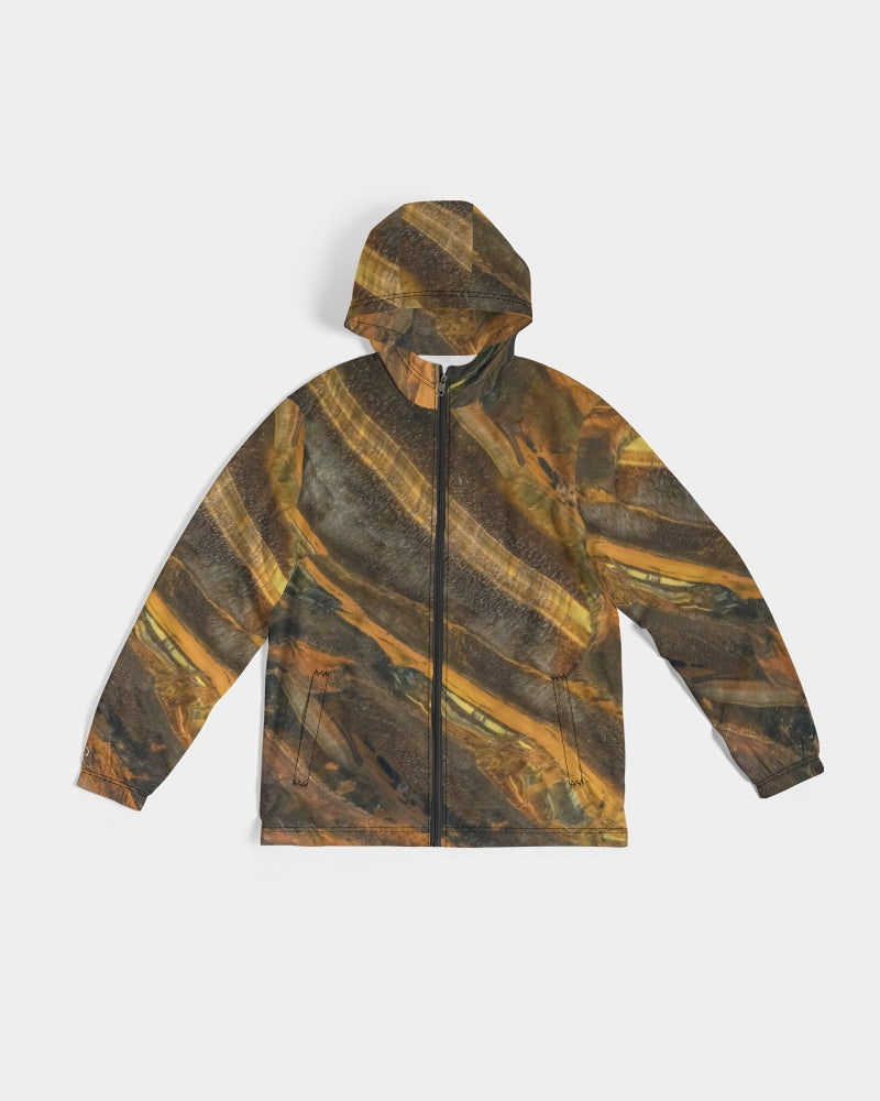 Marra Mamba Tiger's Eye Spiritual Stability Men's All-Over Print Windbreaker