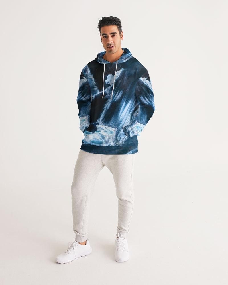 Blue Pietersite Men's Hoodie