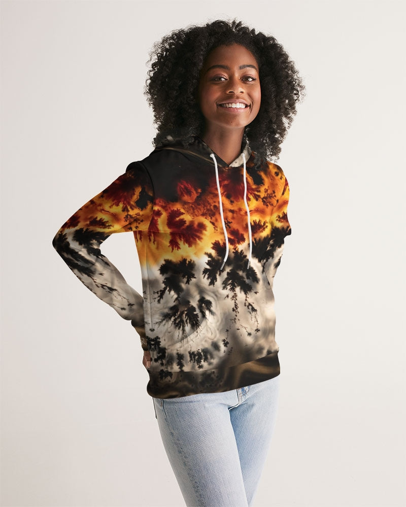 Plume Agate Feather Beauty Women's Hoodie