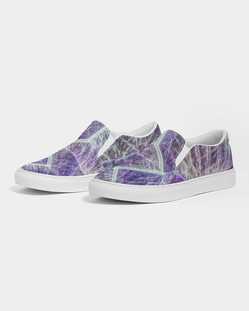 Purple Amethyst Women's Slip-On Canvas Shoe