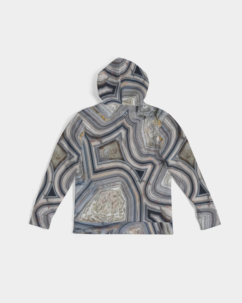 Crazy Lace Agate Optimism Men's Hoodie