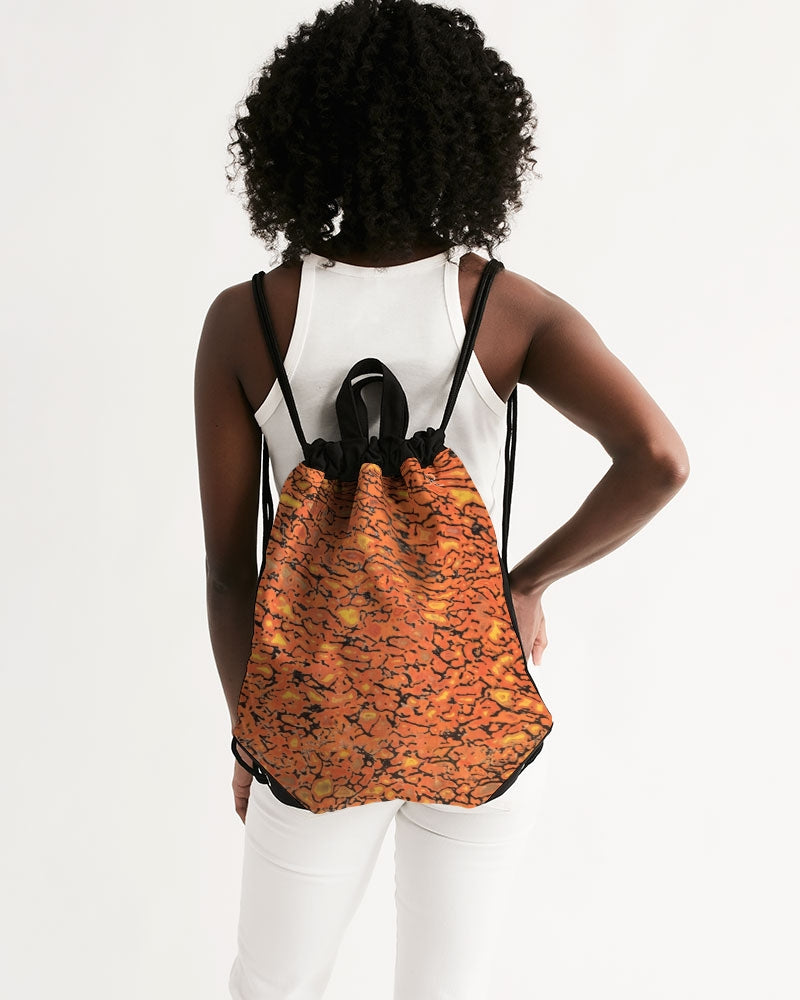 Agatized 'Holy Grail' Gembone Drawstring Bag