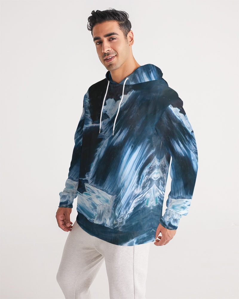 Blue Pietersite Men's Hoodie