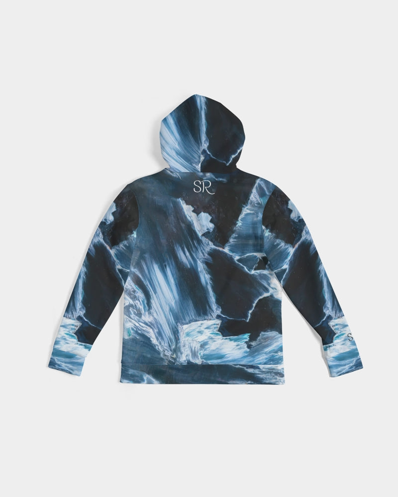 Blue Pietersite Men's Hoodie