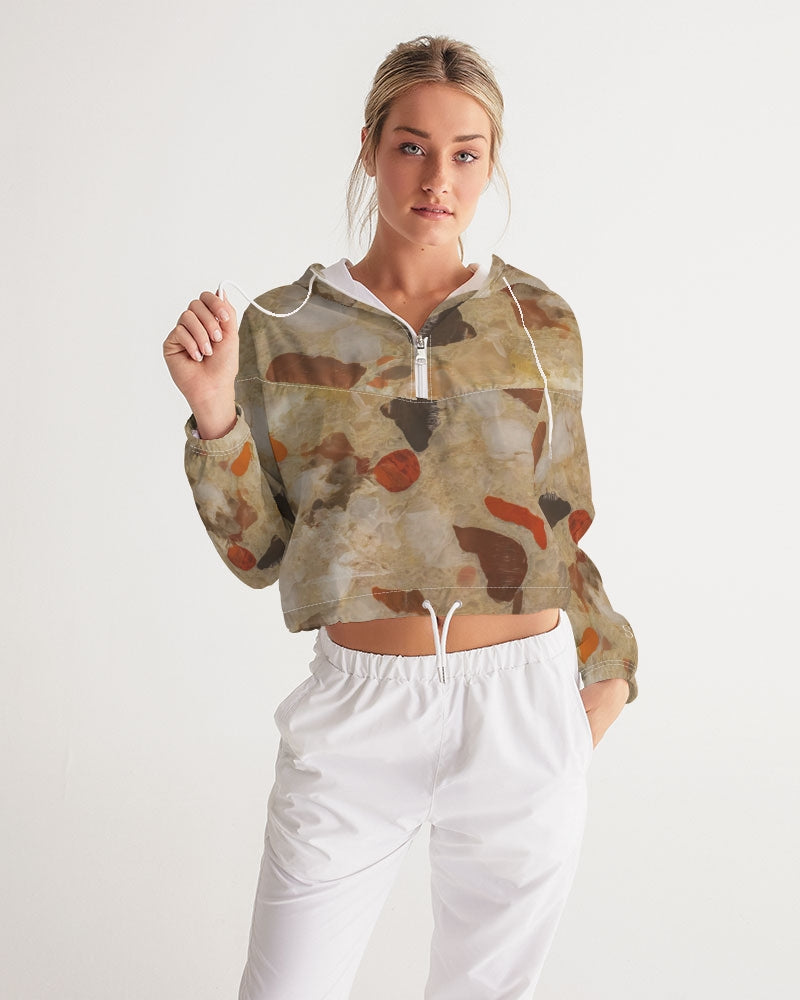 Pudding Stone New Beginnings Cropped Windbreaker