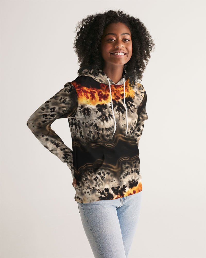 Brazilian Plume Agate Women's Hoodie