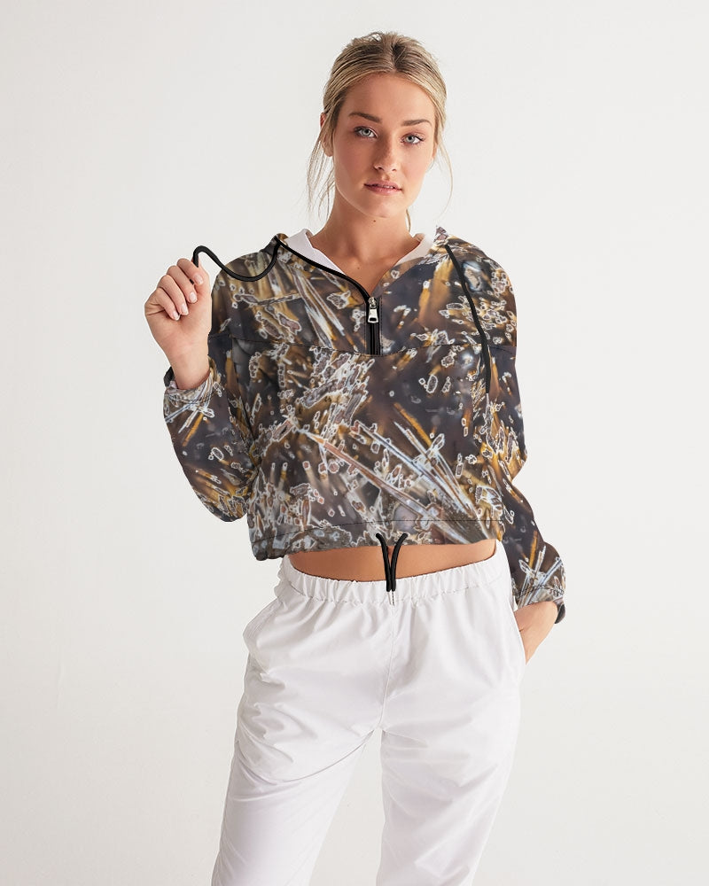 Turkish Stick Agate Vitality Cropped Windbreaker