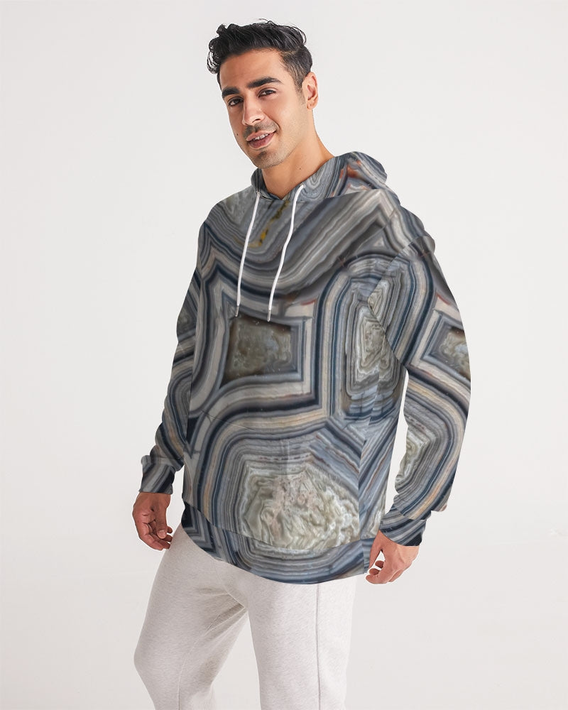 Crazy Lace Agate Optimism Men's Hoodie