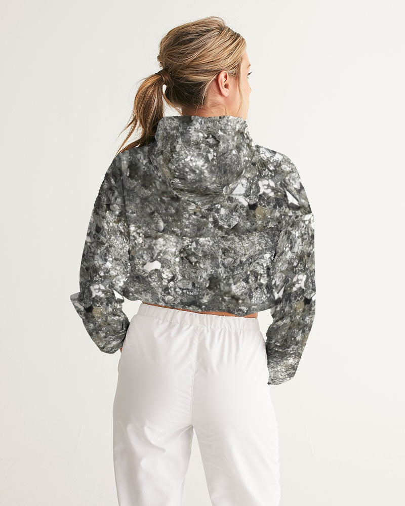 Pyrite Protection Women's Cropped Windbreaker