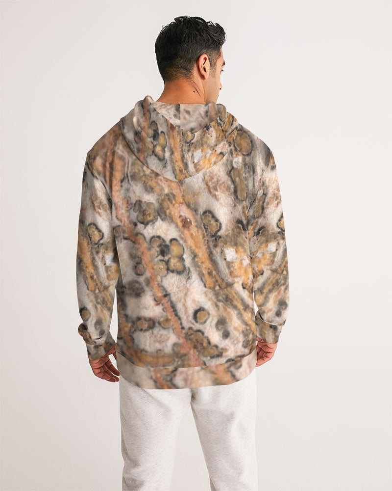 Leopard Skin Jasper Strength & Vitality Men's Hoodie