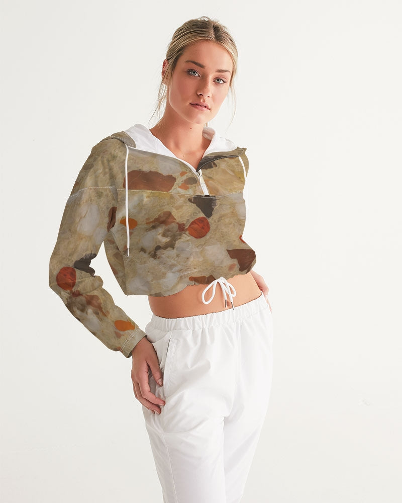 Pudding Stone New Beginnings Cropped Windbreaker