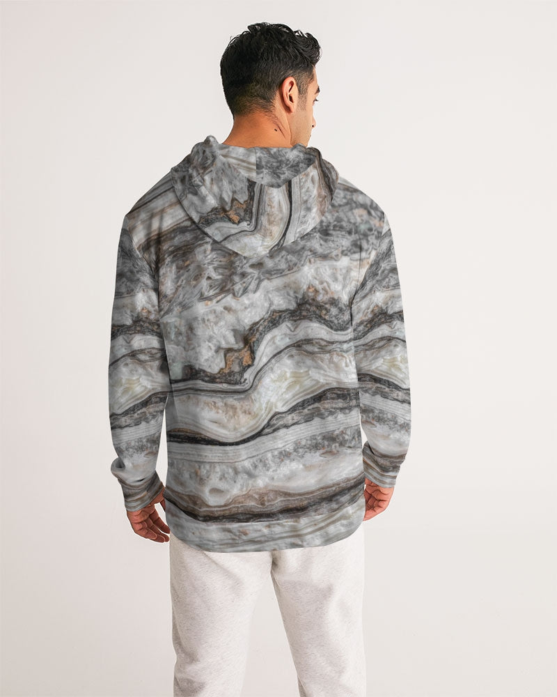 Travertine Onyx Powerful Vibrations Men's Hoodie