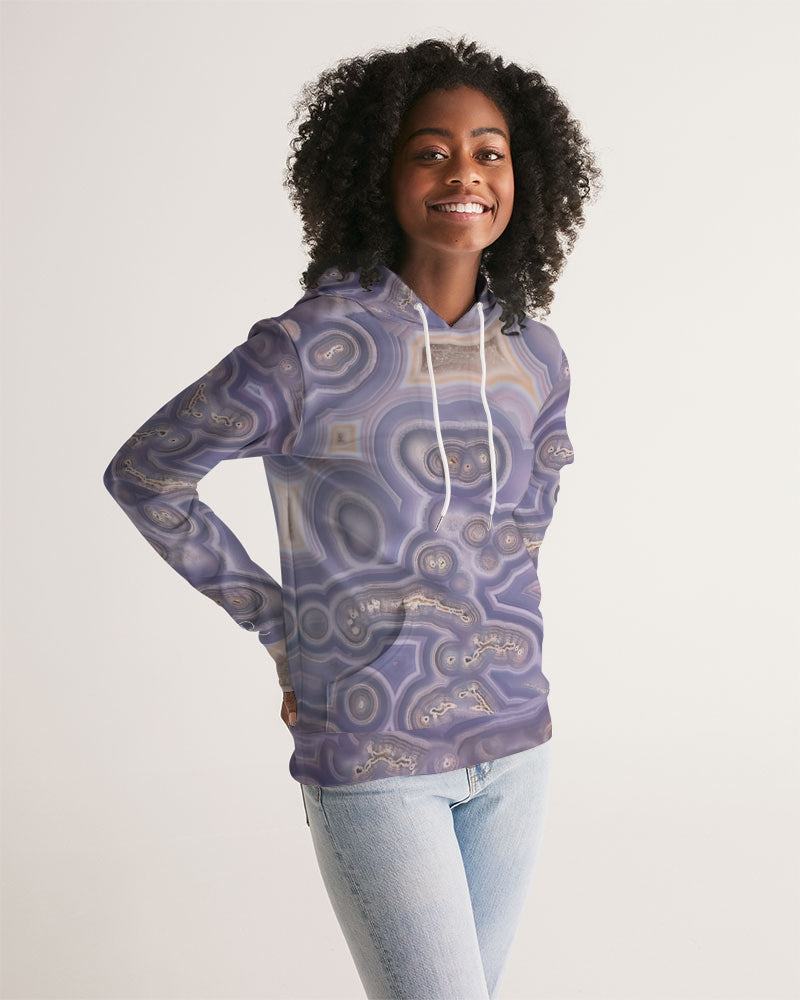 Aqua Nueva  Agate Grounding Women's Hoodie