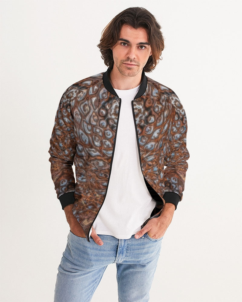 Ancient Australian Tree Fern Men's Bomber Jacket