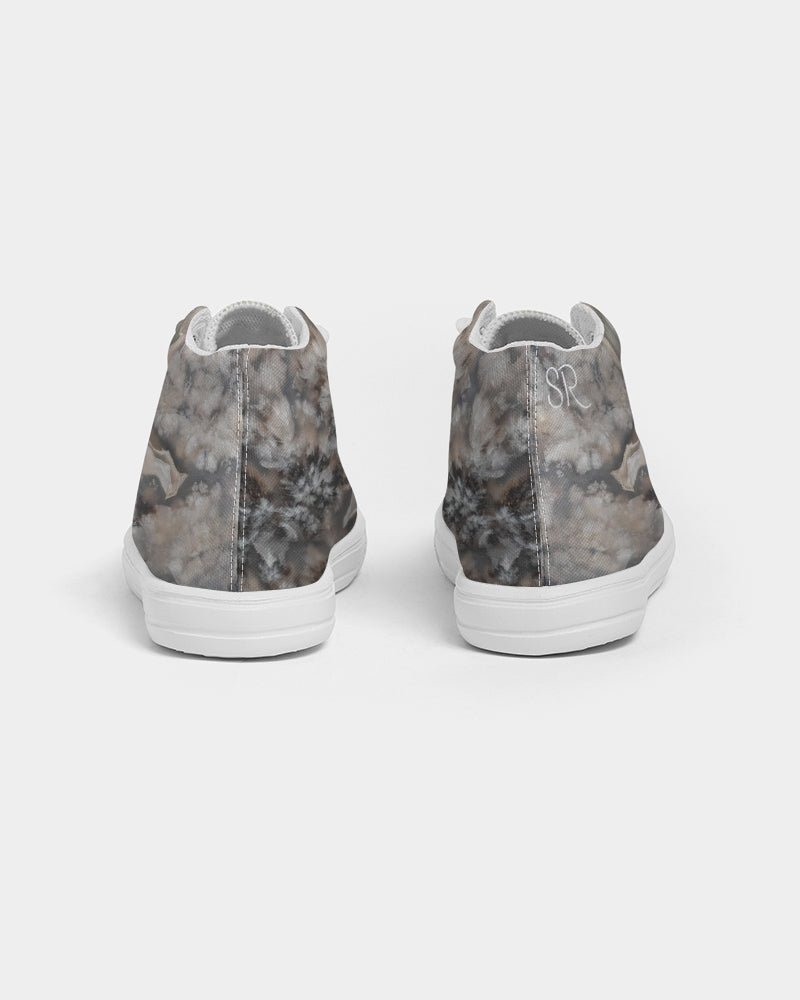 Plume Agate Kids Hightop Canvas Shoe