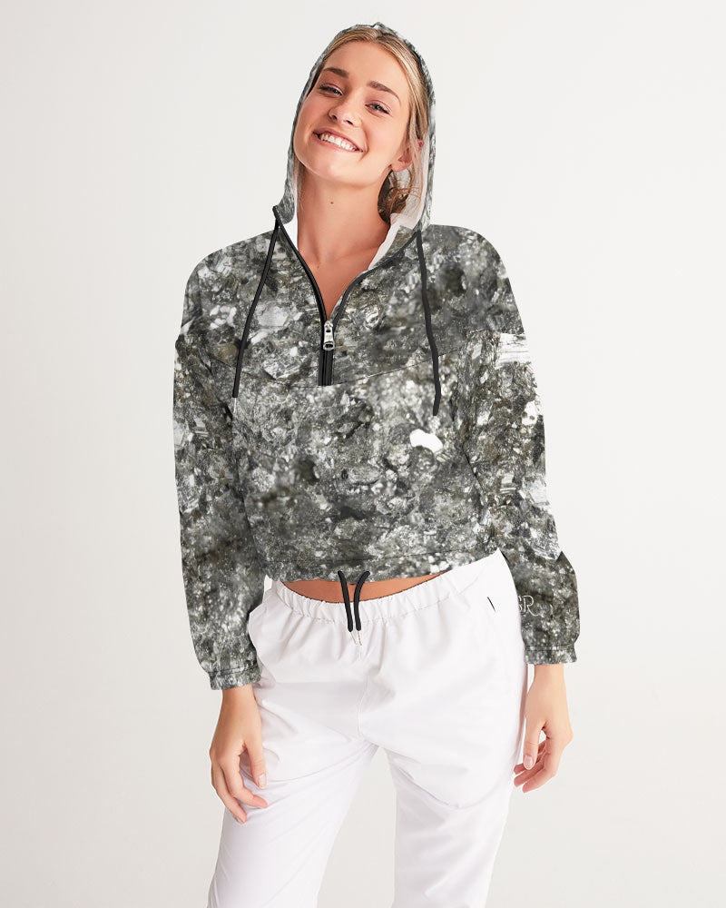 Pyrite Protection Women's Cropped Windbreaker