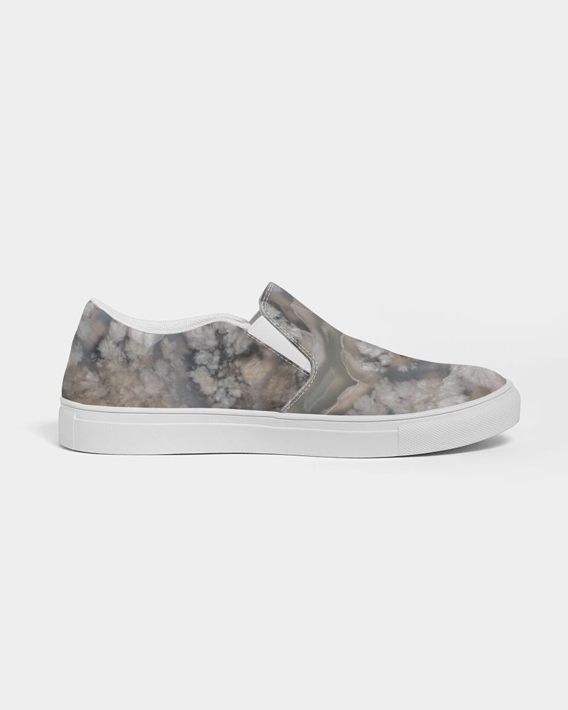 Plume Agate Men's Slip-On Canvas Shoe