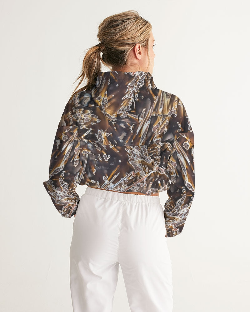 Turkish Stick Agate Vitality Cropped Windbreaker