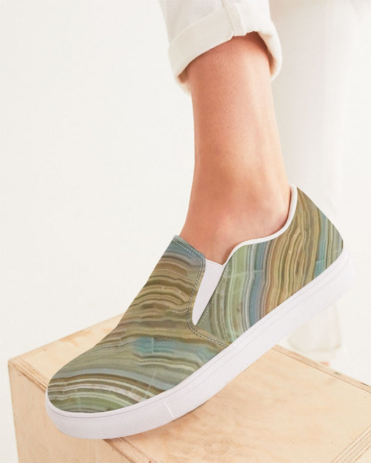 Crazy Lace Agate Joyfulness Women's Slip-On Canvas Shoe