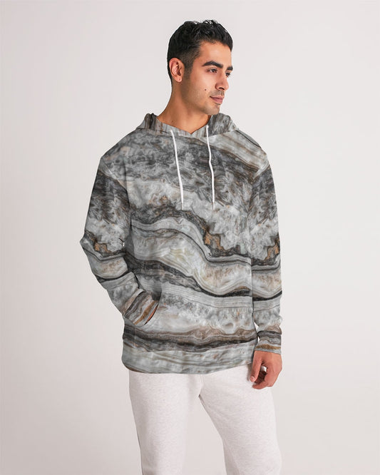 Travertine Onyx Powerful Vibrations Men's Hoodie