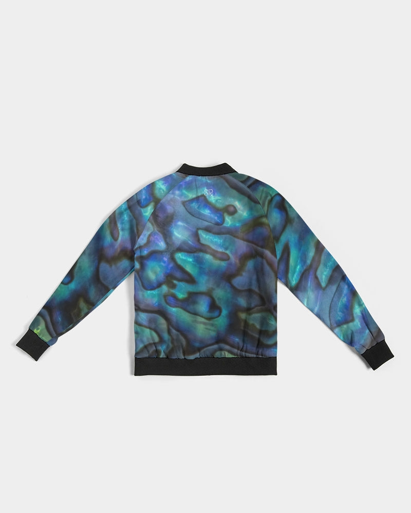 Paua Shell Treasure Women's Bomber Jacket